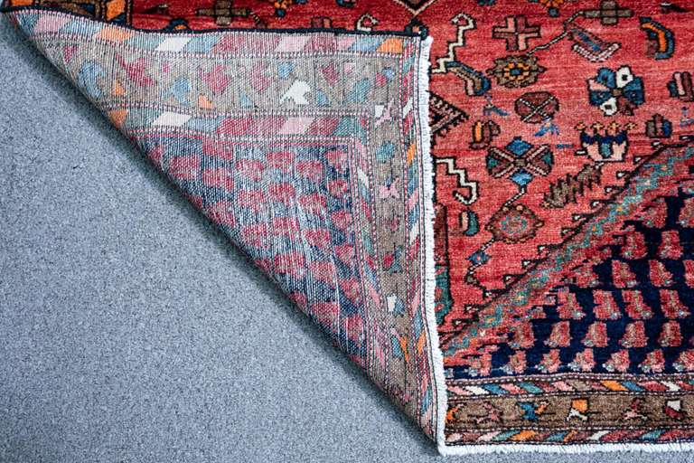 Semi Antique Persian Hamedan 4.8x6.9