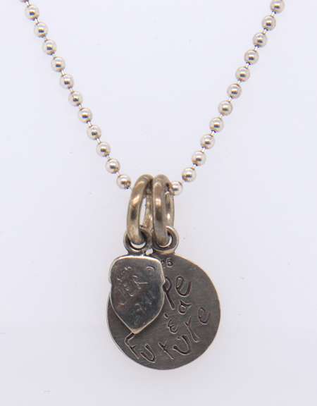 925 Sterling Silver a Hope and Future Pendant on Chain