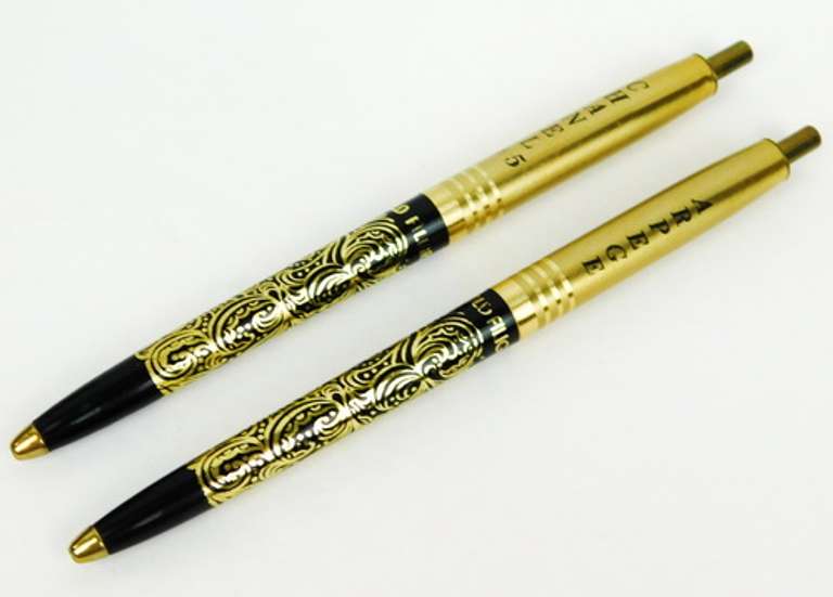 Vintage 14K Filigree Perfume Pens with Box