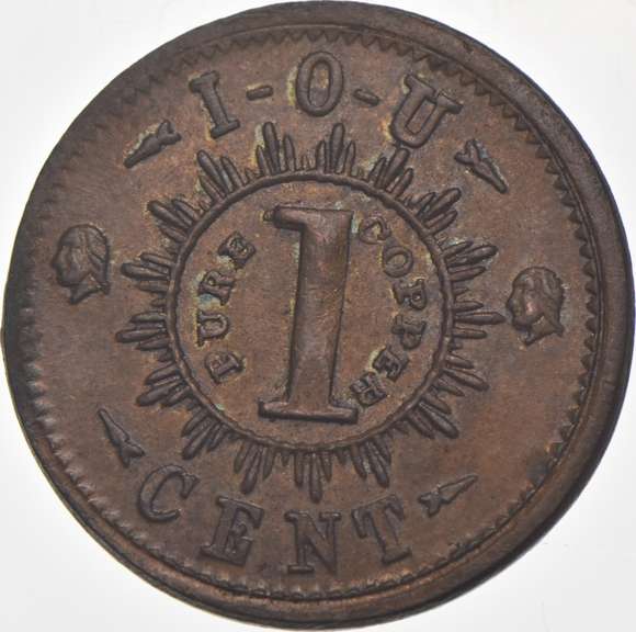 US Copper Civil War Token