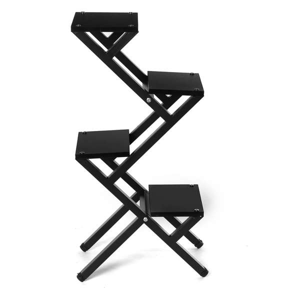 4 Layers Multifunctional Iron Flower Stand Ladder