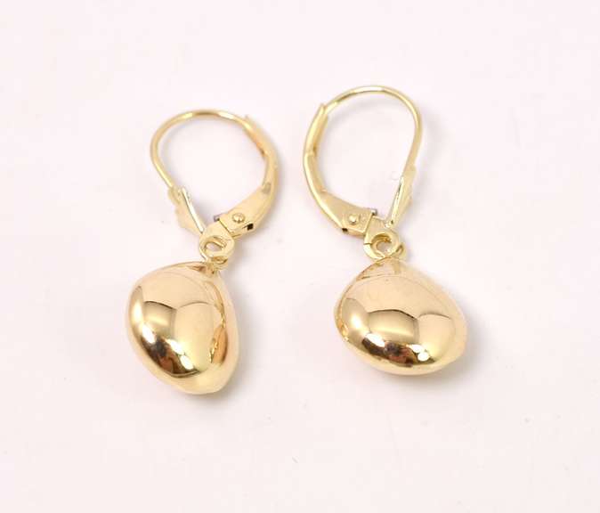 Darling Dangle Earrings in 14K Yellow Gold