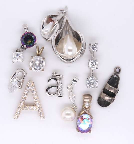Group Lot of Vintage Sterling Silver Jewelry