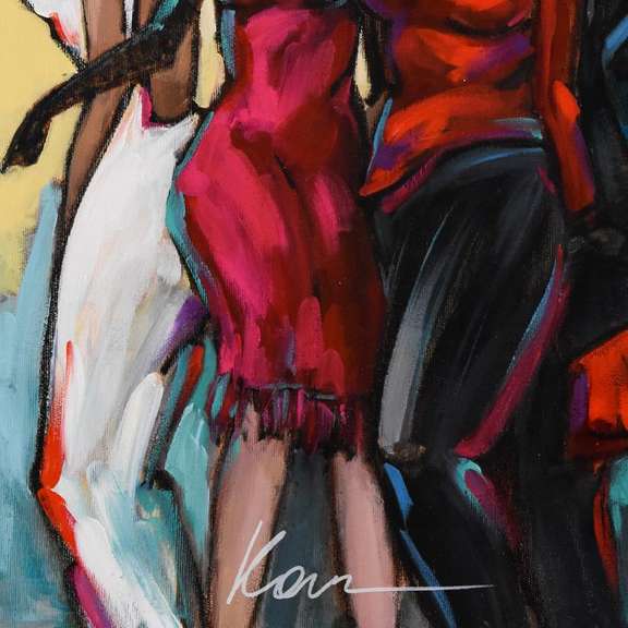 Original Oil on canvas, signed