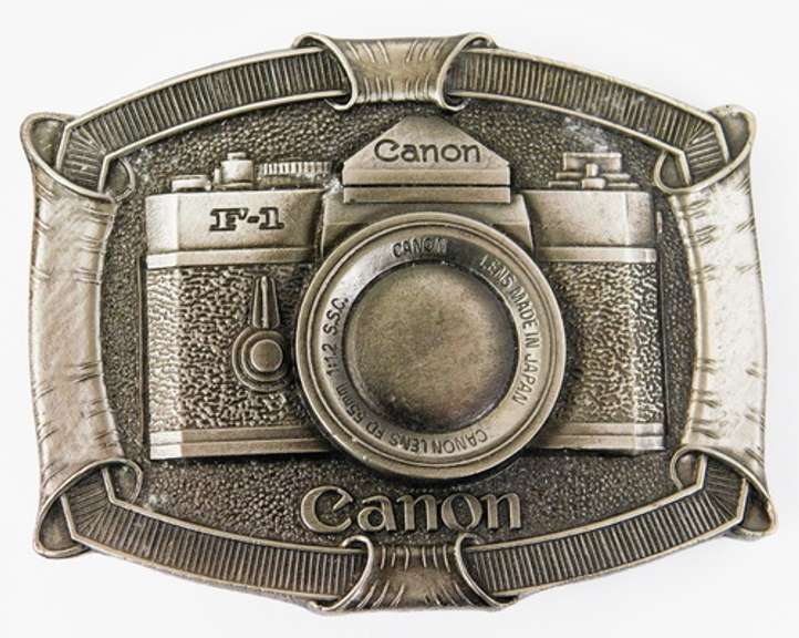 Limited Edition Vintage Canon Camera Belt Buckle