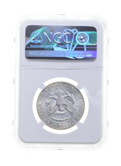 MS65 1969-D Kennedy Half Dollar - Graded NGC