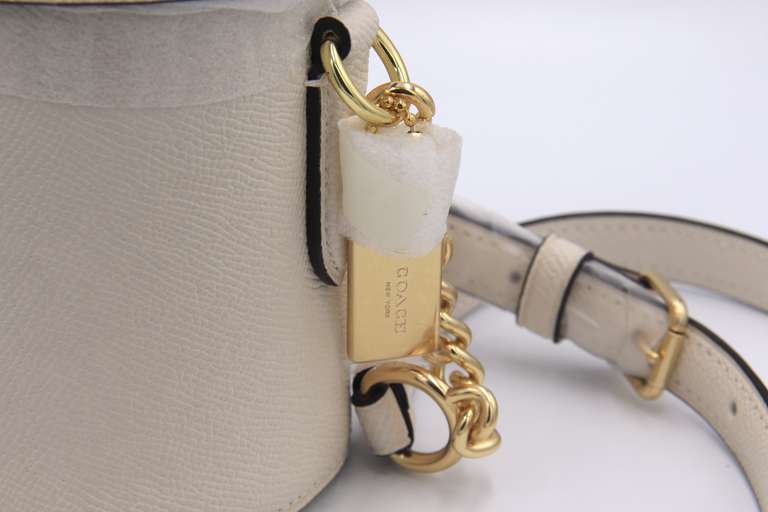 Coach Leather Kay Crossbody Chalk