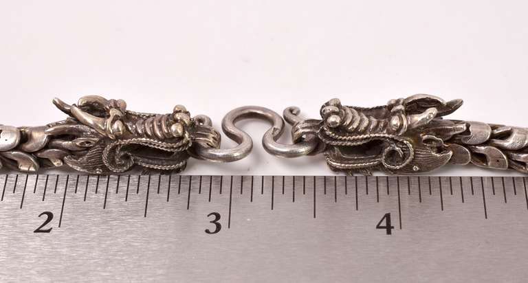 Amazing Stainless Steel Dragon Head Necklace