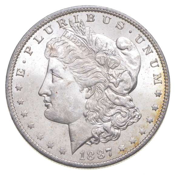 1887-O Morgan Silver Dollar