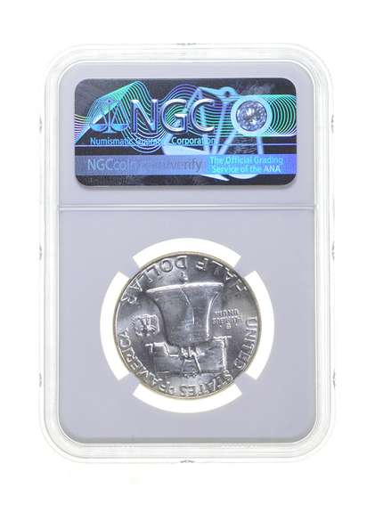MS65 1960 Franklin Half Dollar - Graded NGC
