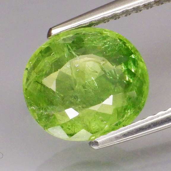 Rare collectors 2.95ct green Grossular Garnet