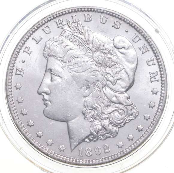 1892-O Morgan Silver Dollar