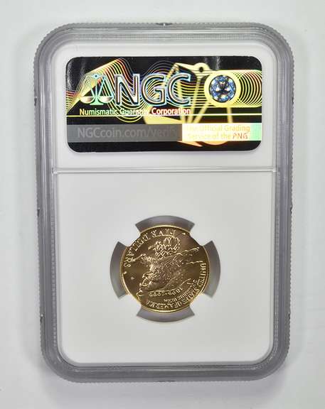 MS70 1995-W $5 Olympics - Torch Runner Gold Commemorative Coin - NGC
