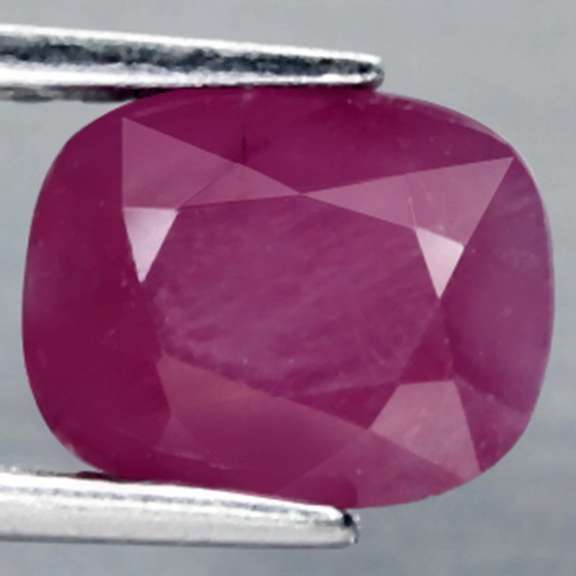 Stunning 2.64ct rare unheated violet Ruby