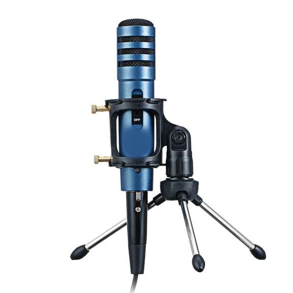 Wired Microphone HiFi Noise Reduction w/ Stable Tripod