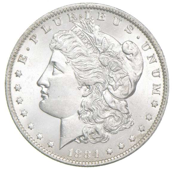 1884-O Morgan Silver Dollar