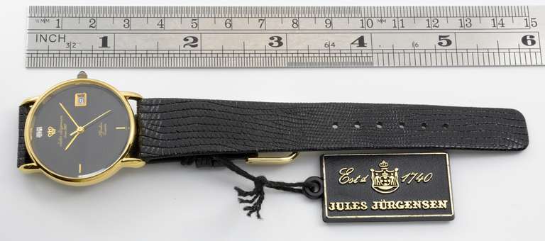 New Jules Jürgensen Slimline Men's Quartz Watch