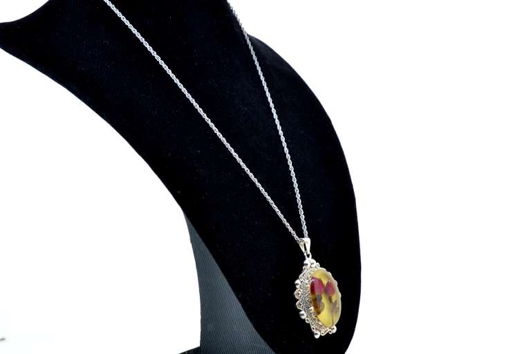 Necklace And 2 Pendant Set