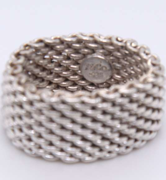 Tiffany & Co Somerset Ring in Sterling Silver