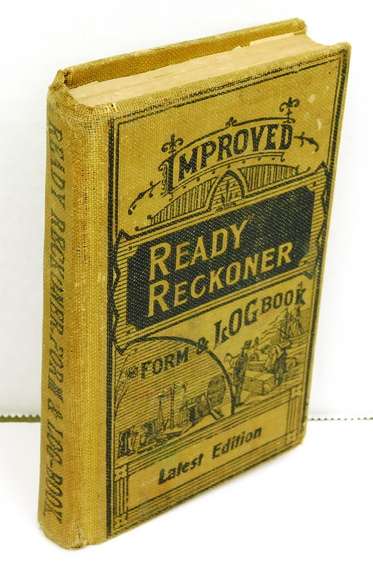 1931 Ready Reckoner Form & Log Book