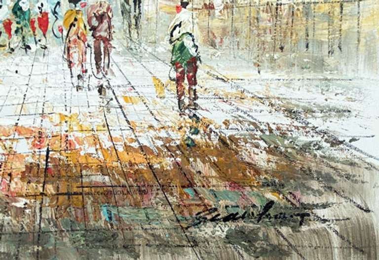 ONE OF A KIND BEAUTIFUL PAINTING ON CANVAS