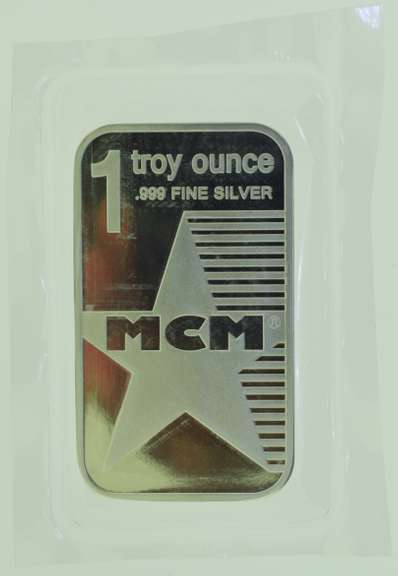 MCM Star 1 oz .999 Fine Silver Bar