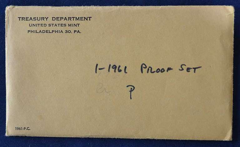 1961 US Proof Set OGP