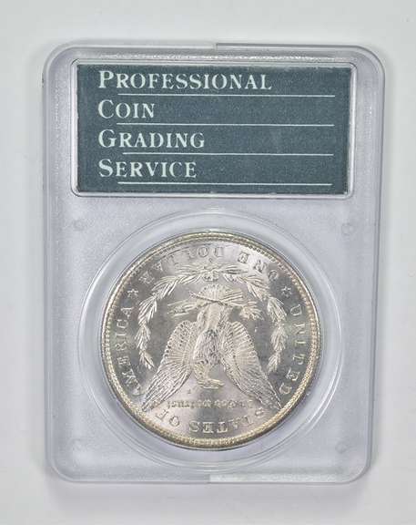 MS65 1880-S Morgan Silver Dollar - Graded PCGS