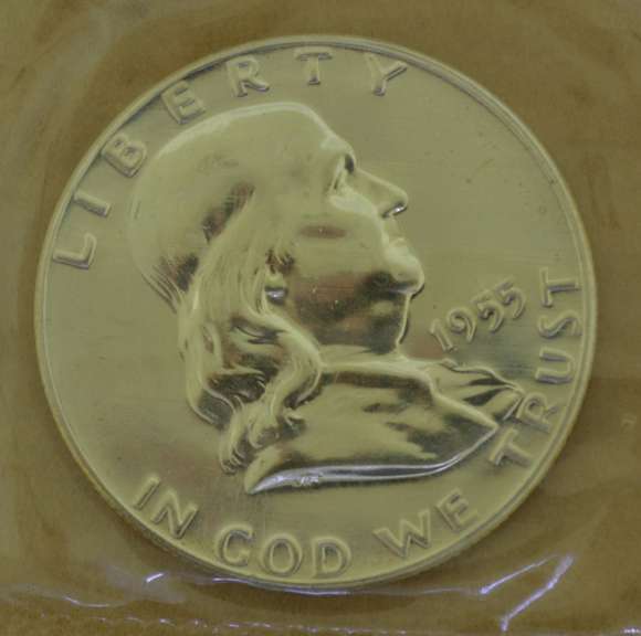 1955 'Flat Pack' Proof Set in Original Envelope