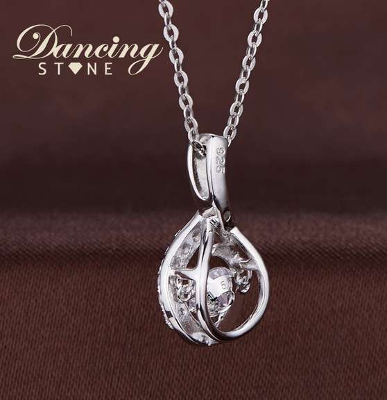 Hugging dancing pendant