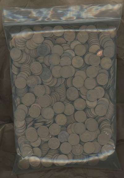 Large lot of over 1300 Old-time Lincoln 'Wheat' Cents