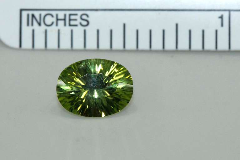 Fancy Cut Natural Peridot - 1.65  cts.