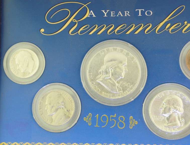 1958 A Year to Remember (5) Coin Box Set