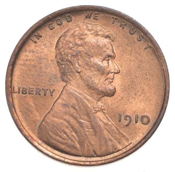 1910 Lincoln Wheat Cent