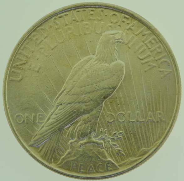 1922 Peace Silver Dollars $1 US Coin Flashy White Slider BU