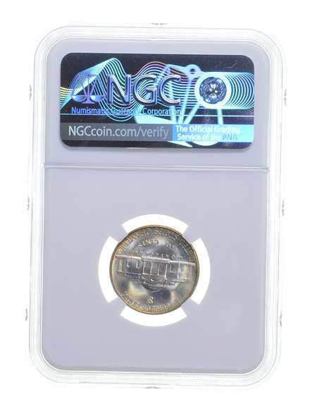 MS68 1945-S Jefferson Nickel - Graded NGC