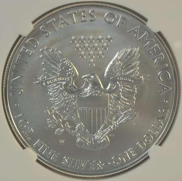 Perfect NGC MS70 graded 2011-W Early Releases $1. NGC MS70