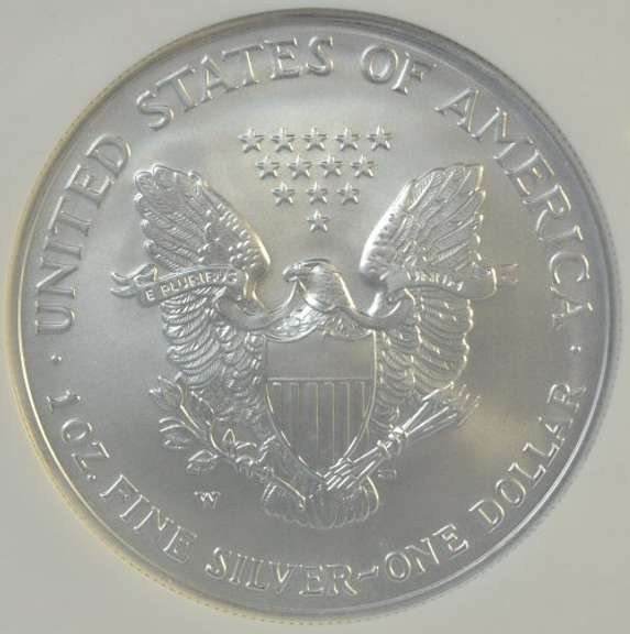 Perfect NGC MS70 graded 2007-W Early Releases $1. NGC MS70