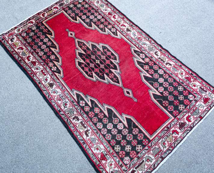 Semi Antique Persian Hamadan 4.0x6.0