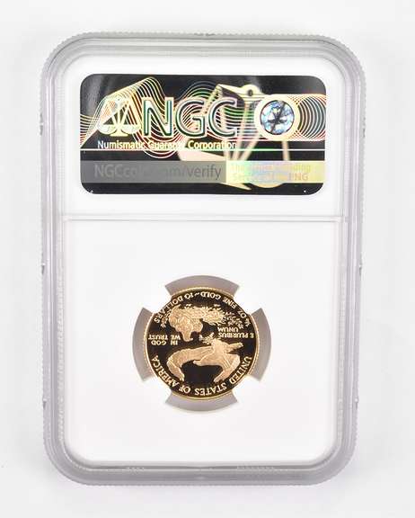 PF70 UCAM 1995-W $10 American Gold Eagle - Graded NGC