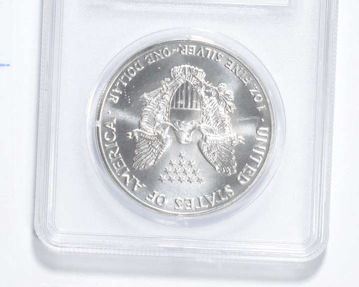 1989 American Silver Eagle - .999 Fine Silver