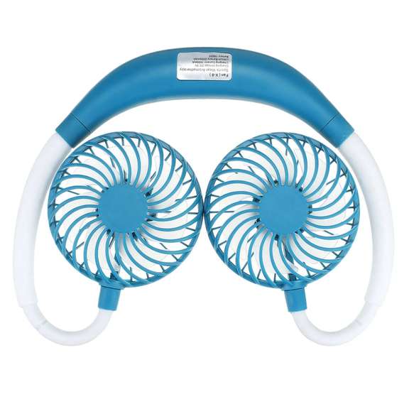 Portable Fan Neck Fans Hand Free Mini Fan 7 Color