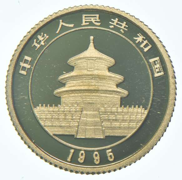 1995 China 5 Yuan - 1/20 Oz. .999 Fine Gold