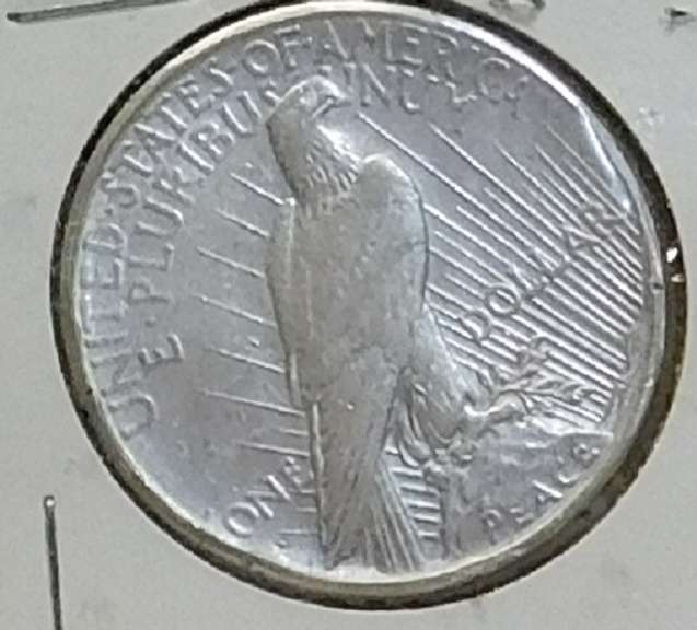 1934-S Peace Dol  circ  hard date