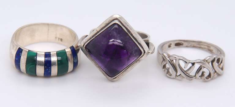 Vintage Group Lot of Sterling Silver Jewelry