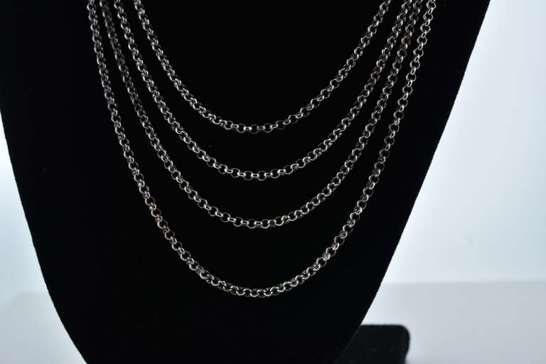 Sterling Silver Multi-Strand Necklace