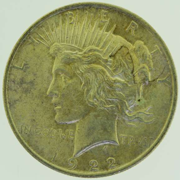 1922 Peace Silver Dollar $1 US Coin