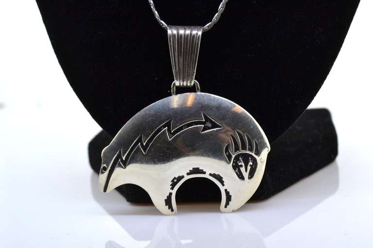 Sterling Silver Creature Necklace