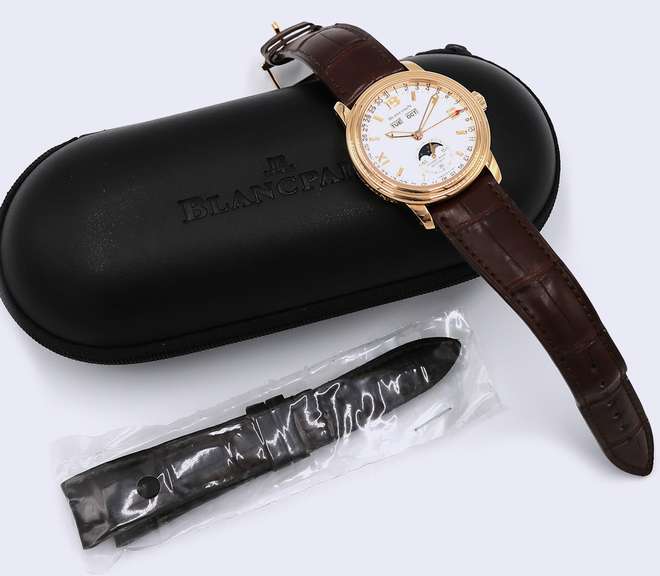 Blancpain Leman Calendar Moonphase Limited Edition Rose Gold