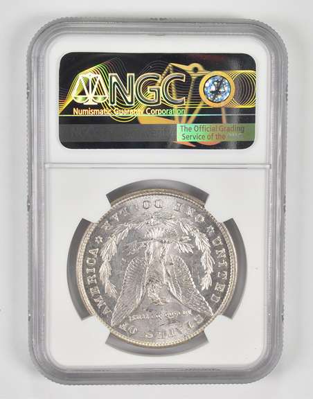MS61 1878 8TF Morgan Silver Dollar - VAM-21 - Graded NGC